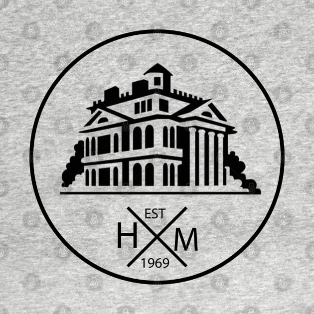 Haunted Mansion Logo Pocket by ijsw